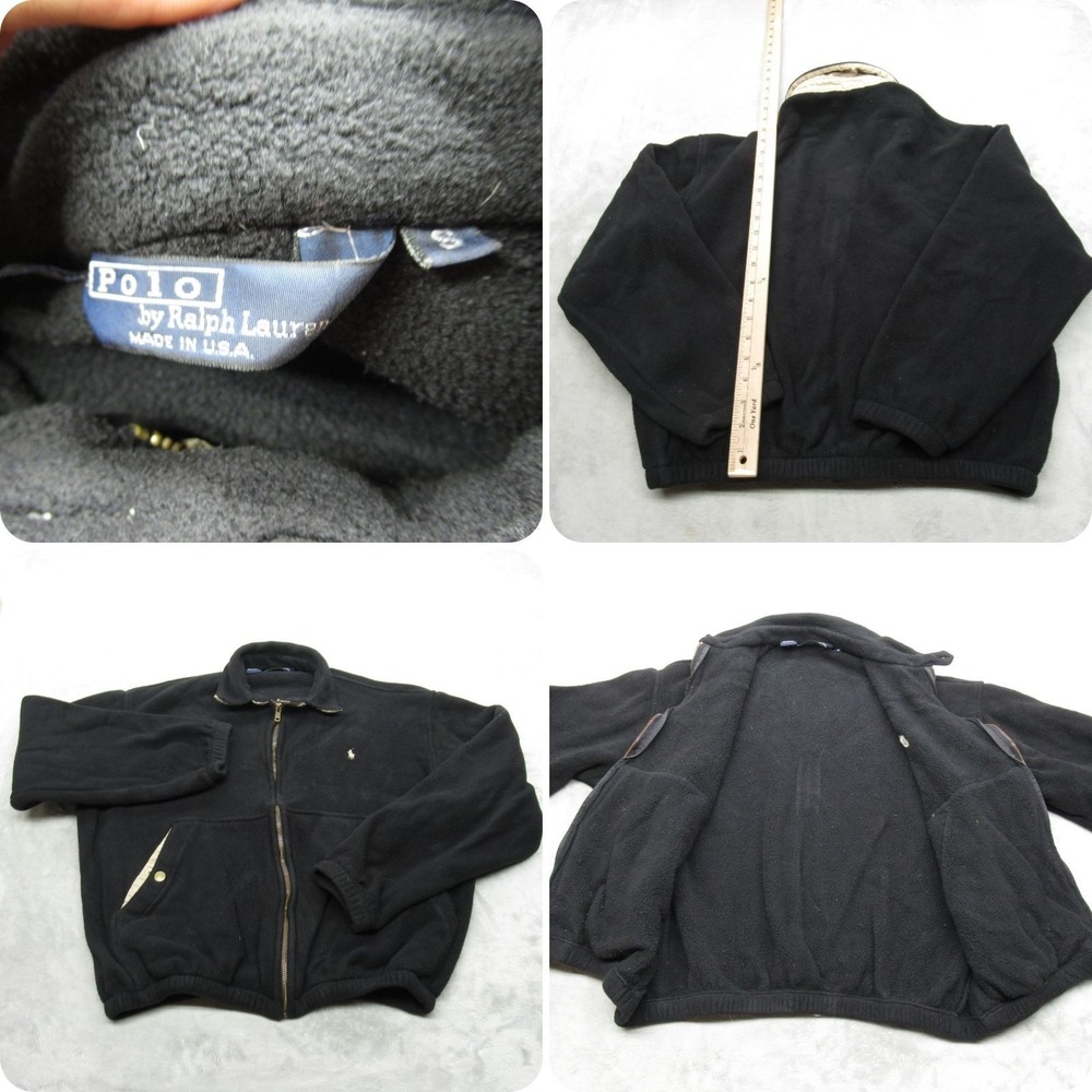 Polo by Ralph Lauren Black Bomber Jacket